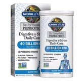 Garden of Life Probiotic: bouchon de bouteille, soutien digestif et énergie mentale.