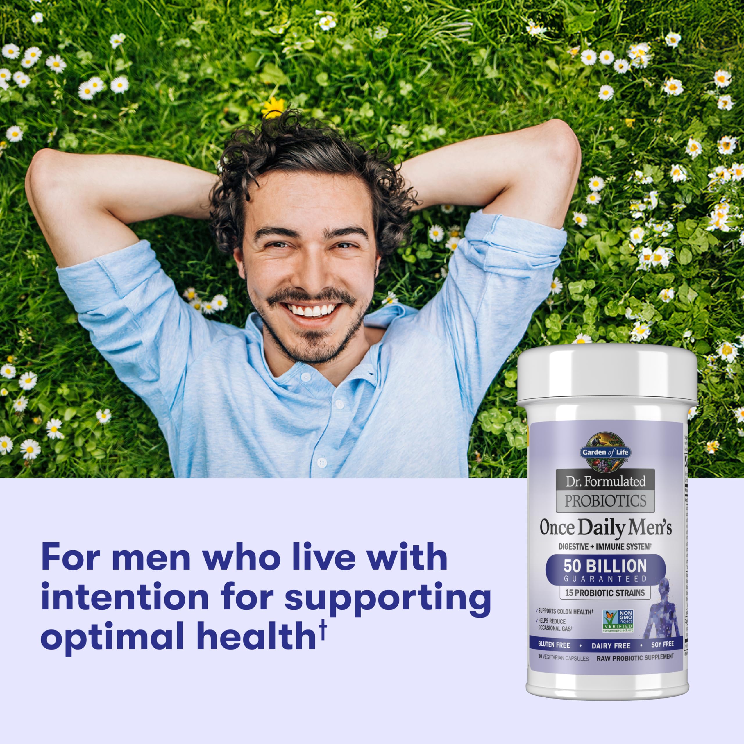 Garden of Life Probiotiques pour Hommes – Formulation Dr Perlmutter