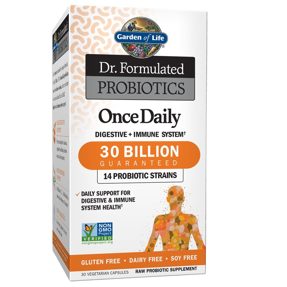 Garden of Life Probiotiques Une Fois par Jour – bouteille: soutien digestif quotidien et équilibre intestinal.