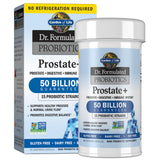 Garden of Life Prostate+ bouteille avec capsules végétariennes pour soutien prostatique potentiel et bien-être quotidien.