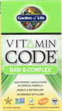 Garden of Life Raw B Complex – capsules véganes faciles à avaler pour l'énergie.