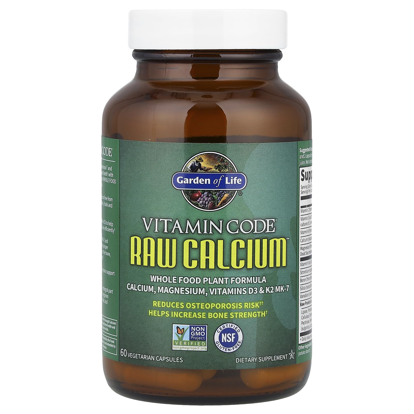 Garden of Life Raw Calcium - calcium d algues avec minéraux essentiels