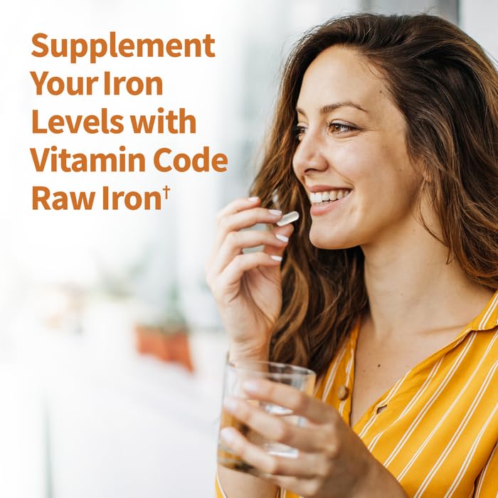 Garden of Life Raw Iron fruits-legumes: cofactors naturels issus de fruits et légumes.