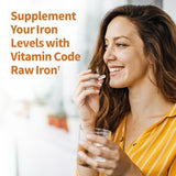Garden of Life Raw Iron fruits-legumes: cofactors naturels issus de fruits et légumes.