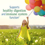 Garden of Life Raw Probiotics Kids, mélange fruits et légumes biologiques, apport nutritionnel naturel.