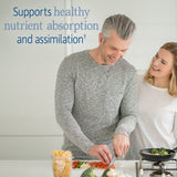 Garden of Life Raw Probiotics Men 50 & Wiser – ensemble de souches riches pour le microbiote.