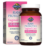 Capsule Garden of Life Raw Probiotics Vaginal Care, soutien potentiel à l'équilibre vaginal.