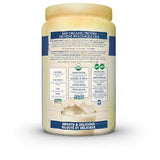 Garden of Life Raw Vanilla protéine boisson verre—texture agréable pour récupération.