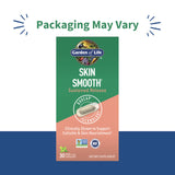 Garden of Life Skin Smooth DuoCaps – capsules végétales prêtes à l'utilisation quotidienne.