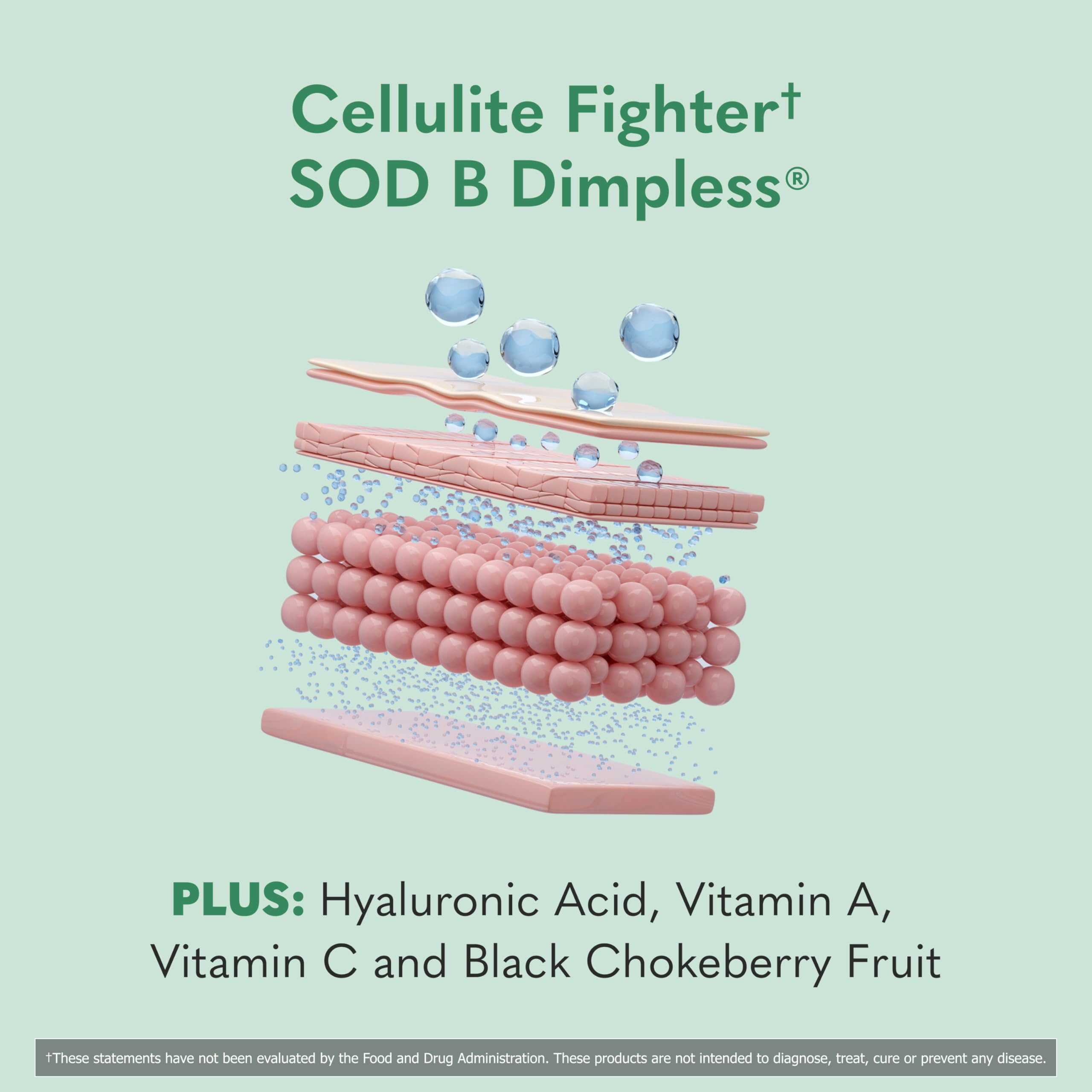 Garden of Life Skin Smooth DuoCaps – extrait de melon cantaloup et SOD B Dimpless.