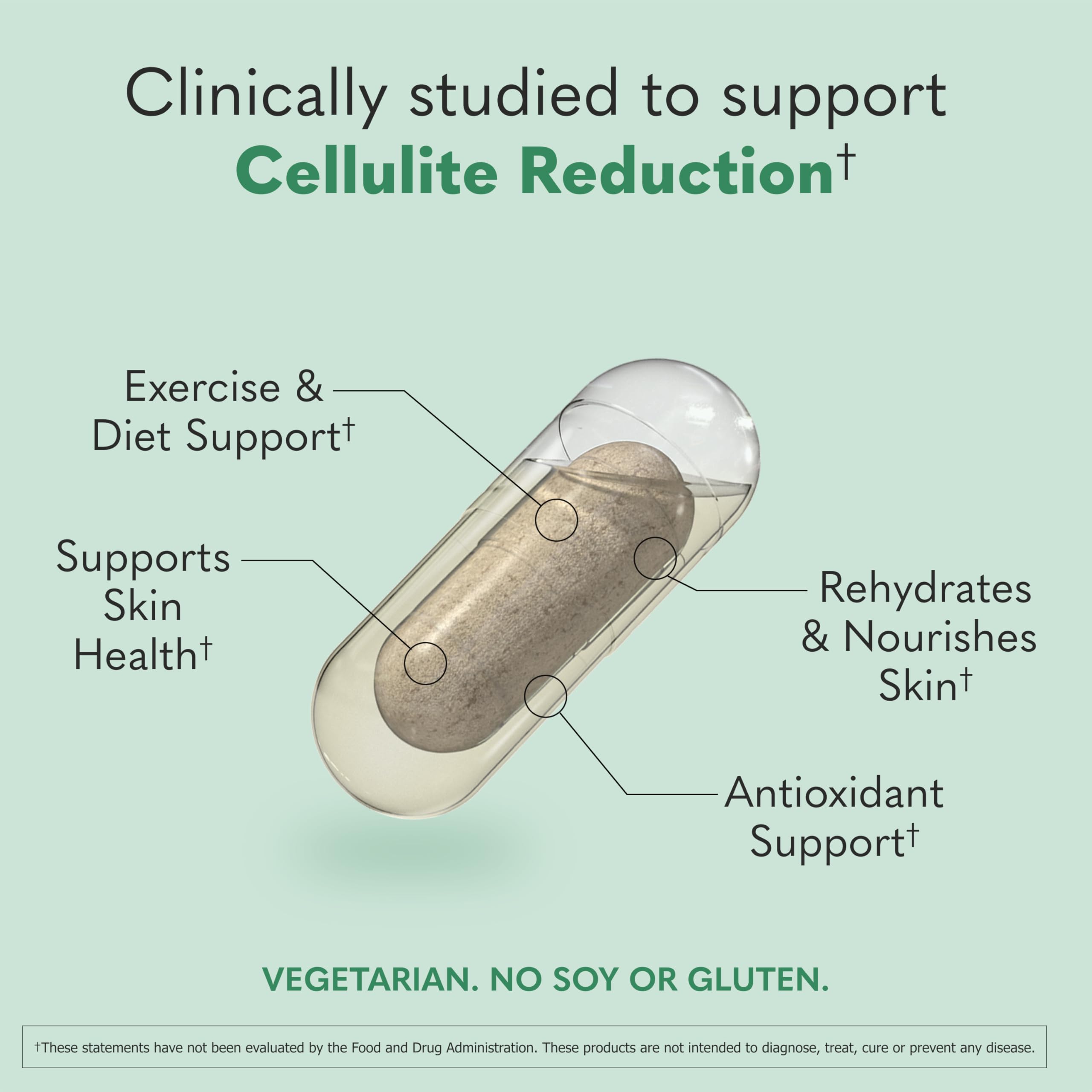 Garden of Life Skin Smooth DuoCaps – acide hyaluronique et vitamines pour hydratation.