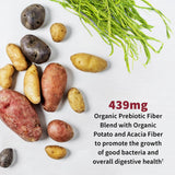 Garden of Life emballage sans colorants ni additifs artificiels.