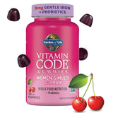Garden of Life Vitamin Code Femmes gommes emballage pratique pour la routine quotidienne