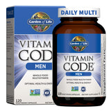 Garden of Life Vitamin Code Homme – Bouteille de capsules, énergie quotidienne.