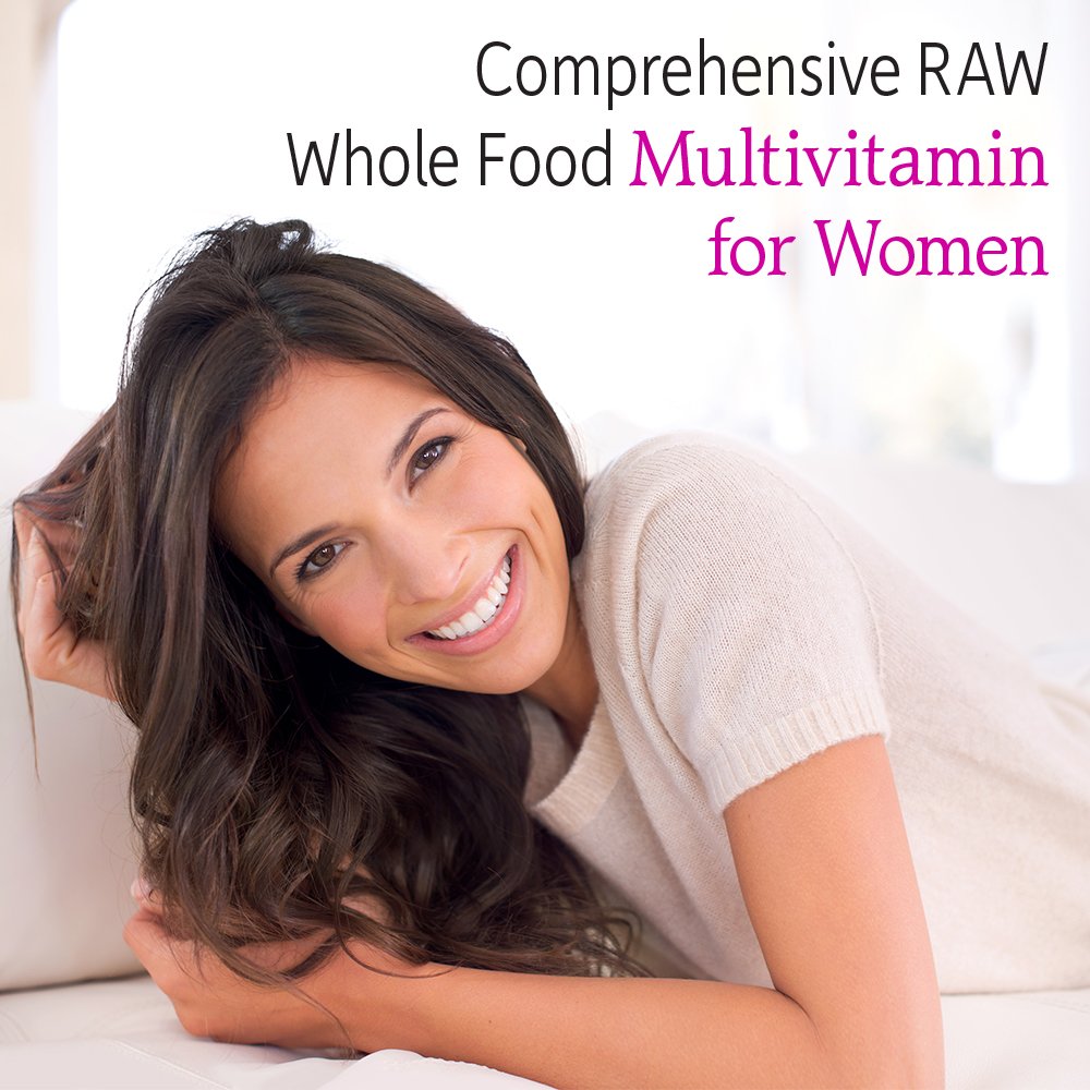 Garden of Life Women's Multi: folate naturel soutient les besoins féminins.
