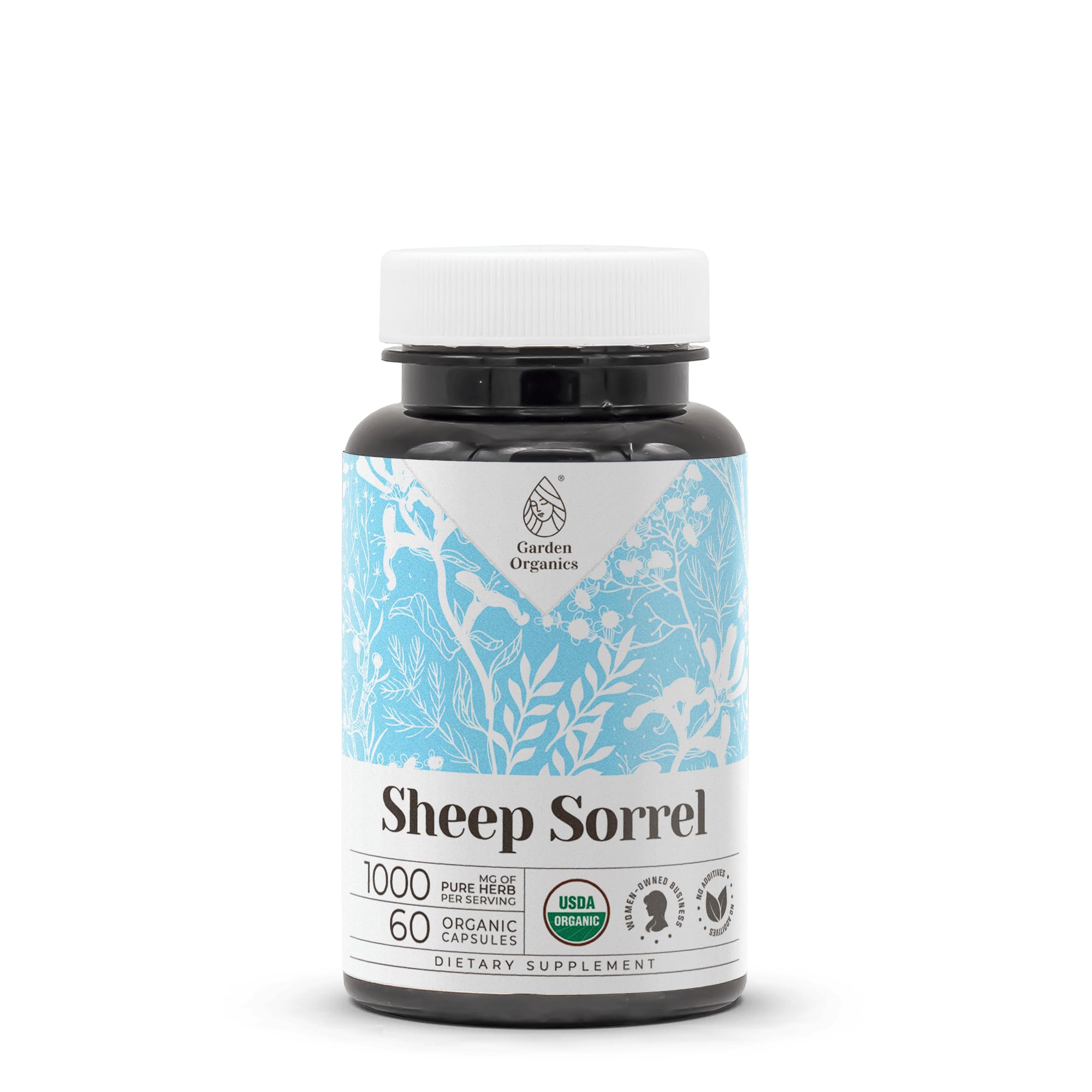 Garden Organics Sorrel des Prés – Bouteille, supplément naturel pour le bien circulatoire.