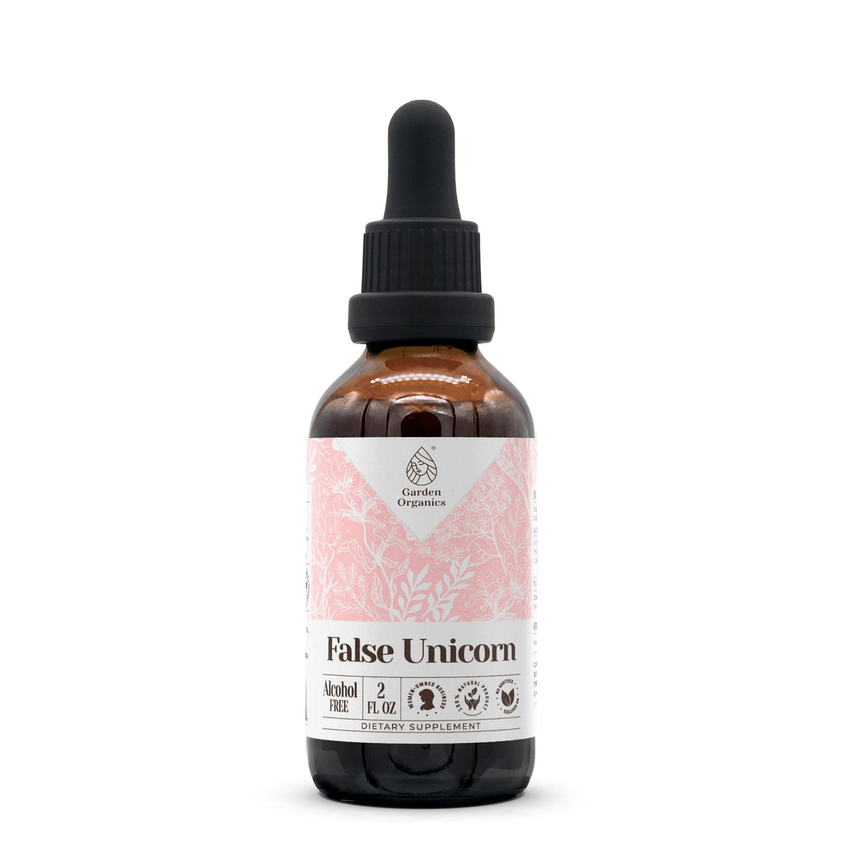 Garden Organics Extrait False Unicorn - bouteille claire facilitant l'administration