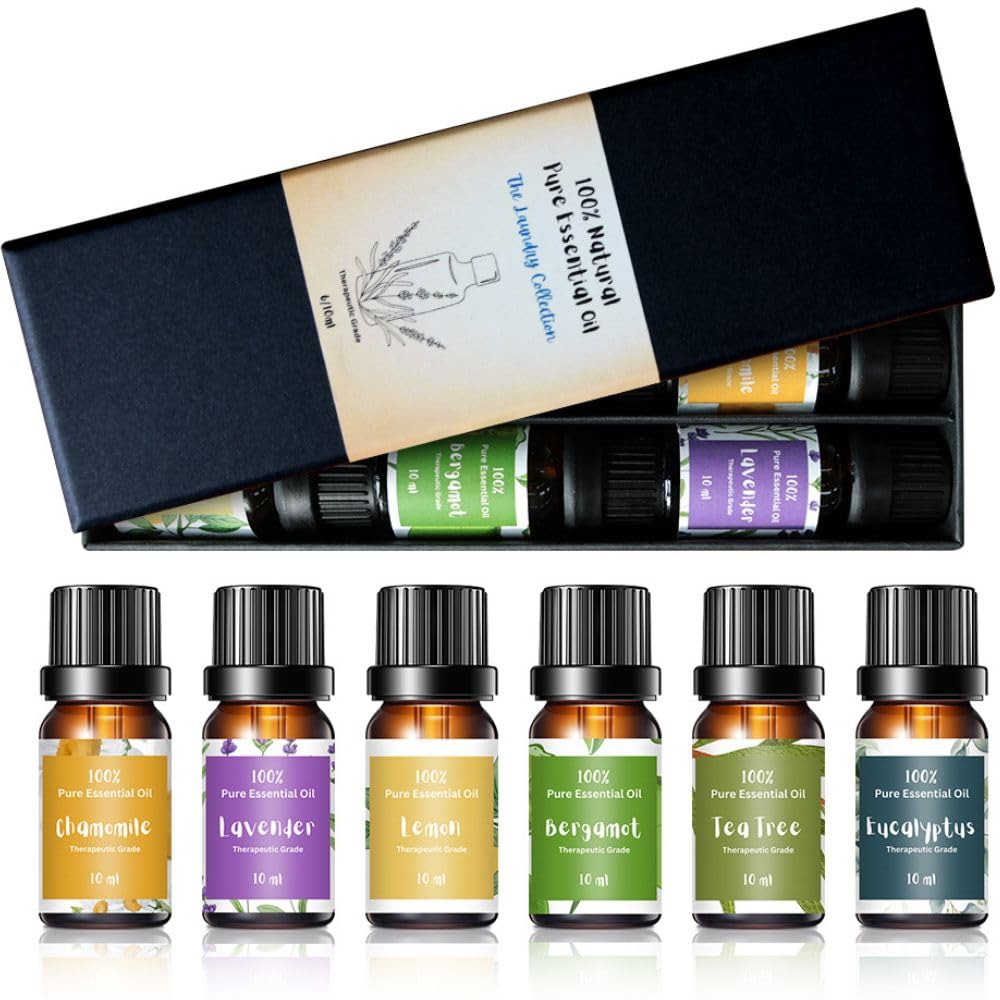 Gardma coffret huiles aromathérapie, cadeau élégant pour la maison.