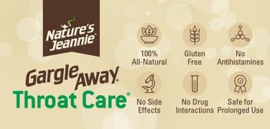 Gargle Away Nature’s Jeannie – Arôme épicé réchauffant et expérience sensorielle.