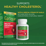 Caplets Garlique soutiennent potentiellement la santé cardiovasculaire et un cholestérol normal.