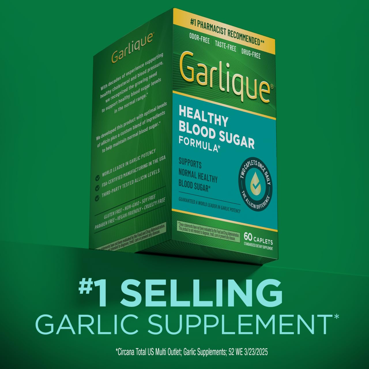 Garlique – ingrédients vitamines et minéraux pour le soutien quotidien.