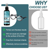 Kit nettoyage Gartiage lunettes 2 bouteilles, usage quotidien.