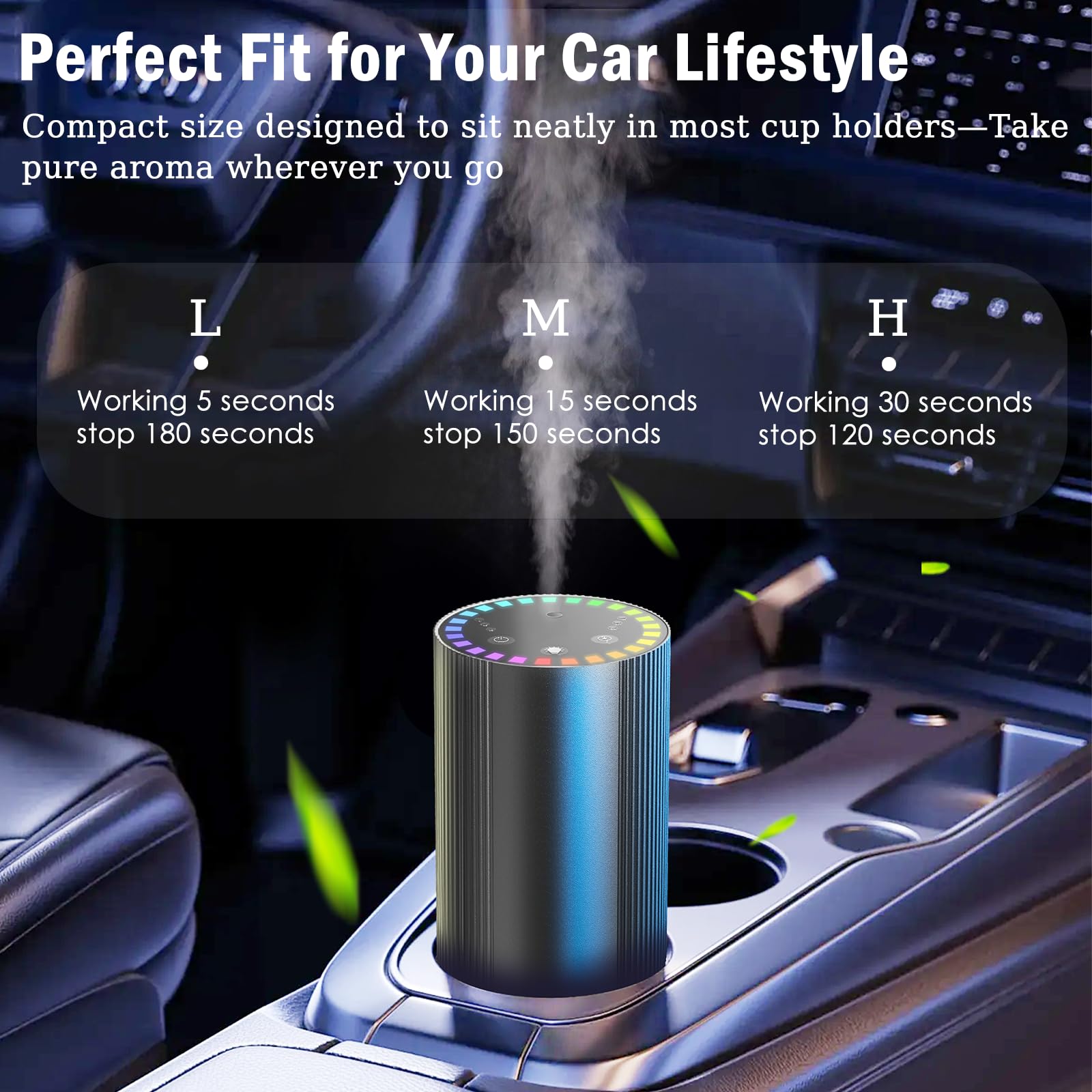 Lumières ambiantes synchronisées par son diffuseur GARTO, ambiance spa