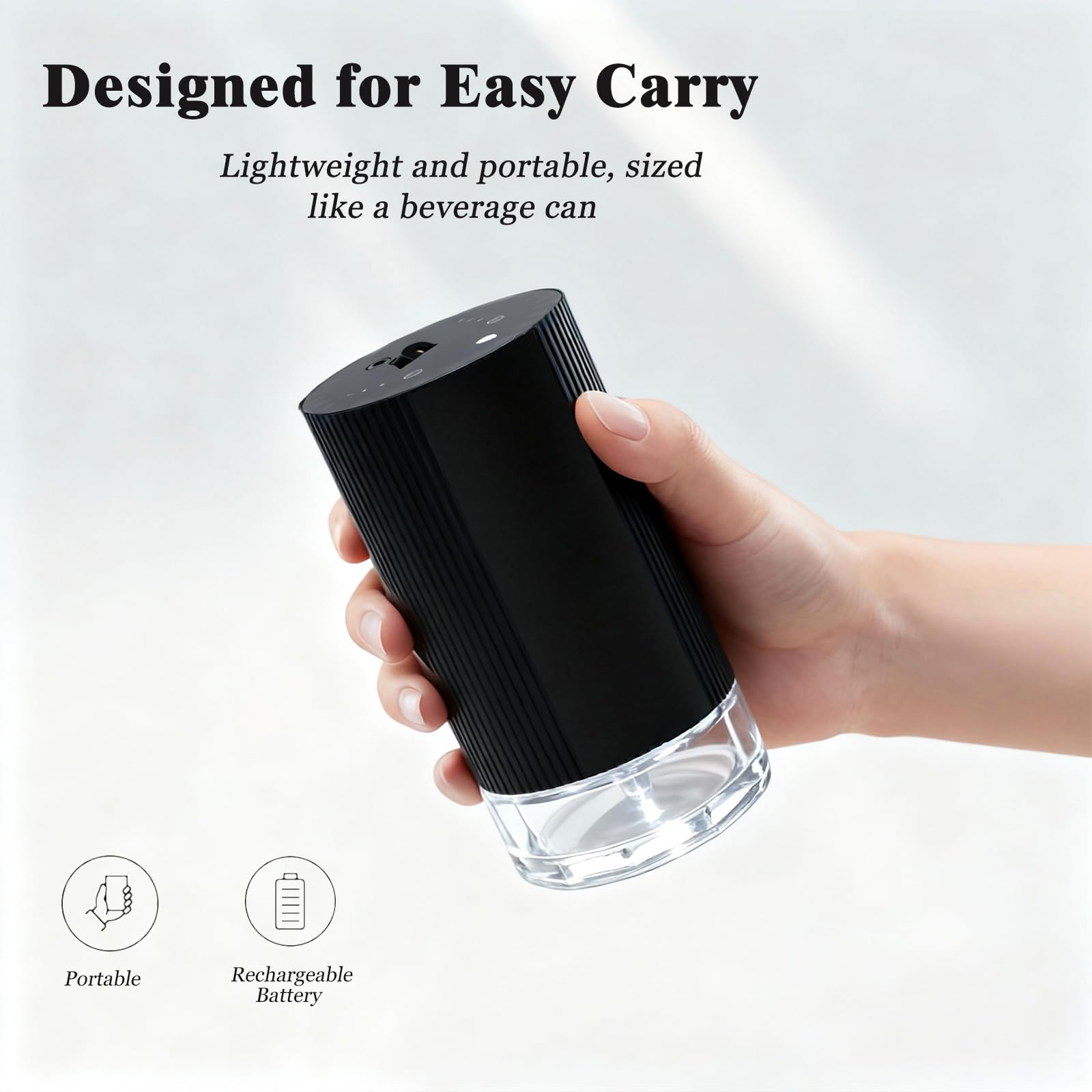 Matériaux durables: aluminium, PP, PC et verre du diffuseur GARTO