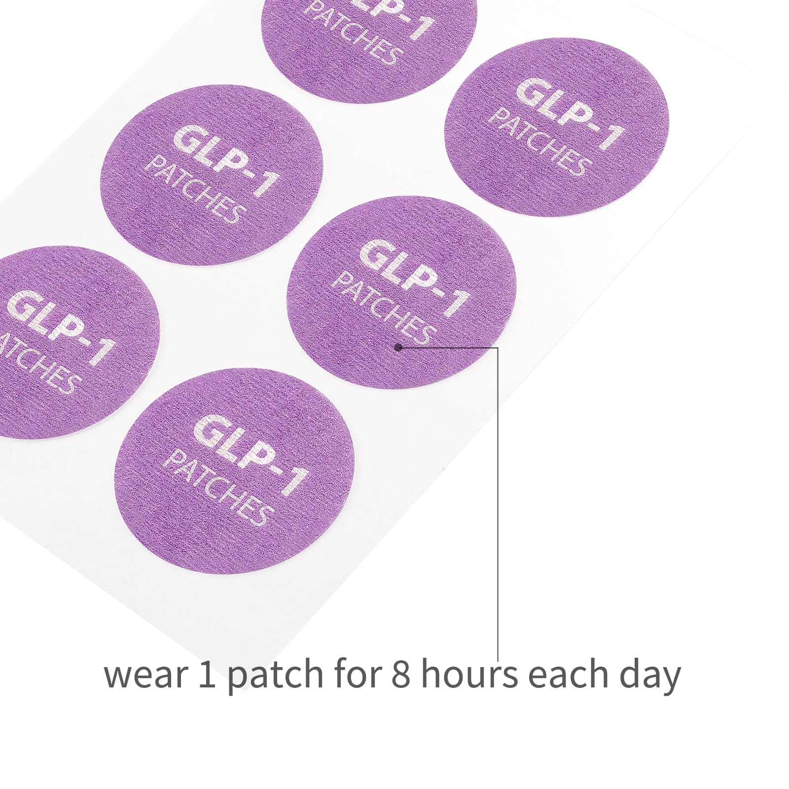 Garuluuuu GLP1 patch bras: adhérence facile et retrait sans effort