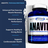 Gaspari Anavite CLA soutien santé physique et composition corporelle.
