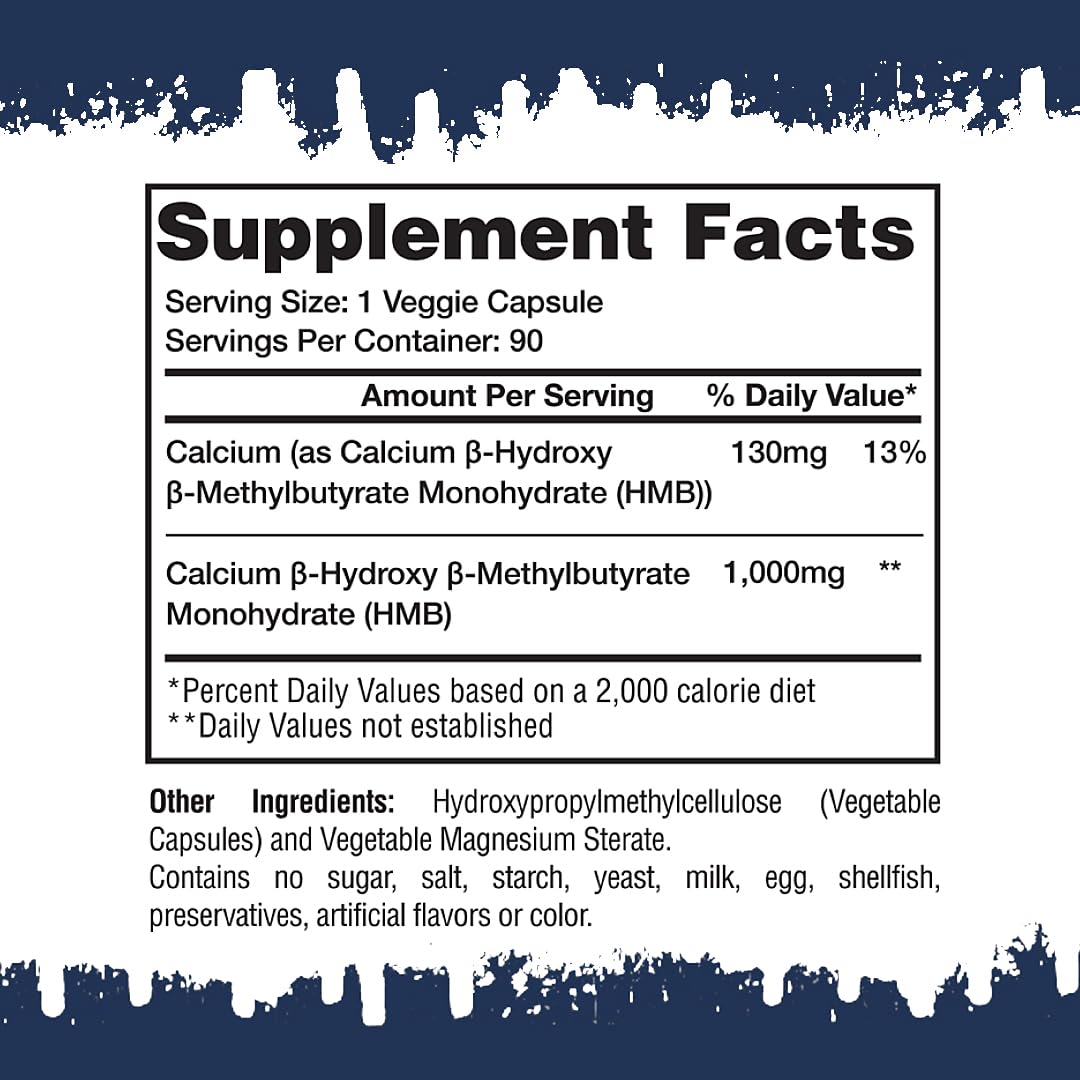 Gaspari HMB dose quotidienne, schéma de prise clair et pratique.