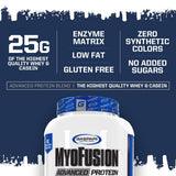 Gaspari Myofusion emballage sans gluten, format pratique.