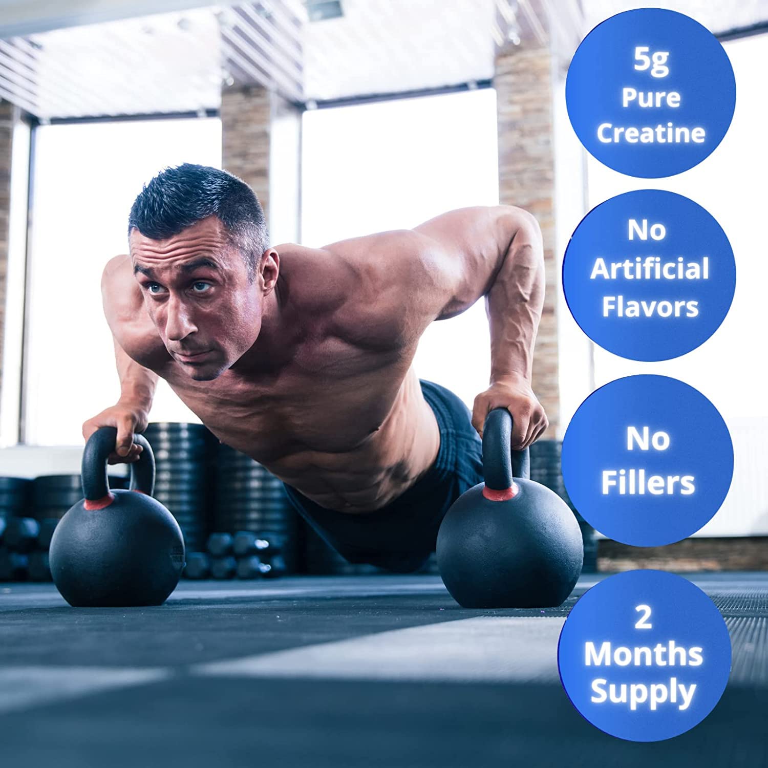 Gaspari Nutrition Créatine Pure – performance sportive et récupération potentielles.