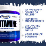 Gaspari Glutamine melange-facile sans aromes pour votre shake.