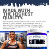 Gaspari Glutamine soutien musculaire potentiel apres l'effort.