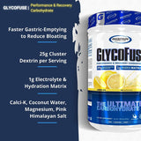 Glycofuse Gaspari Nutrition doseur-bouteille pour mesurer et hydrater facilement.