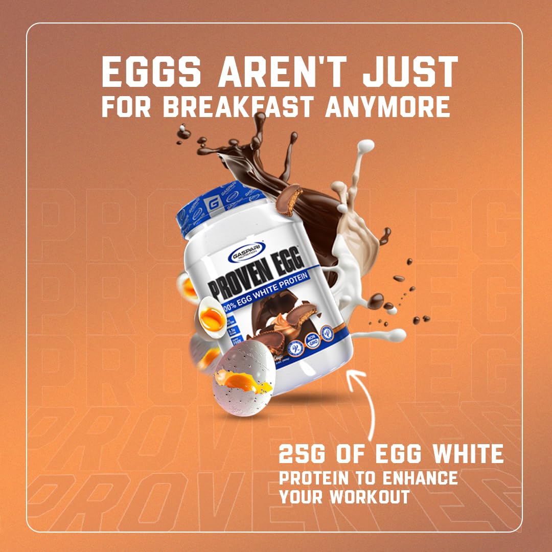 Gaspari Protéine d'œuf Proven Fruity Cereal sur glace, rafraîchissante.