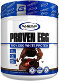 Gaspari Proven Egg boite 1lb chocolat proteine d oeuf pure pour recuperation quotidienne.