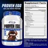 Gaspari Proven Egg poudre doseuse chocolat dose precise pour shake post-entraînement.
