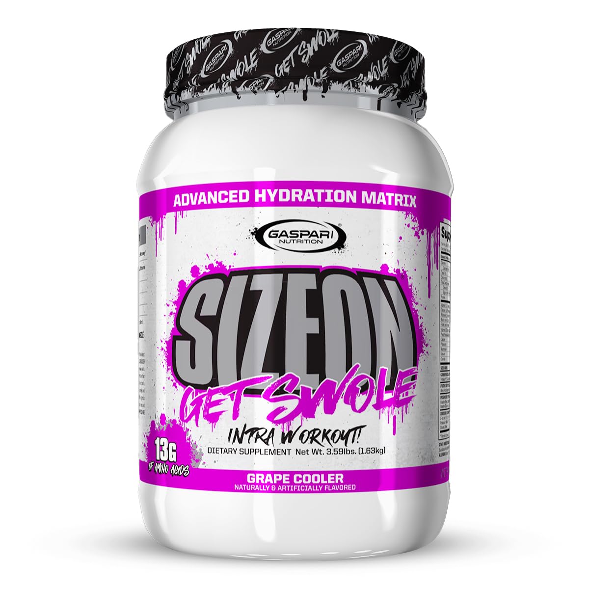 Gaspari SizeOn, bouteille goe2t raisin rafrae5chissant: soutien récupération et volume musculaire