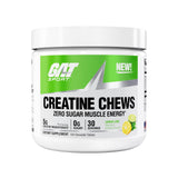GAT SPORT Creatine Chews dans une boîte de 30 portions au citron-lime pour l’entraînement.