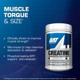 GAT SPORT Créatine Monohydrate, mélange boisson simple pour booster l’énergie lors de l’entraînement.