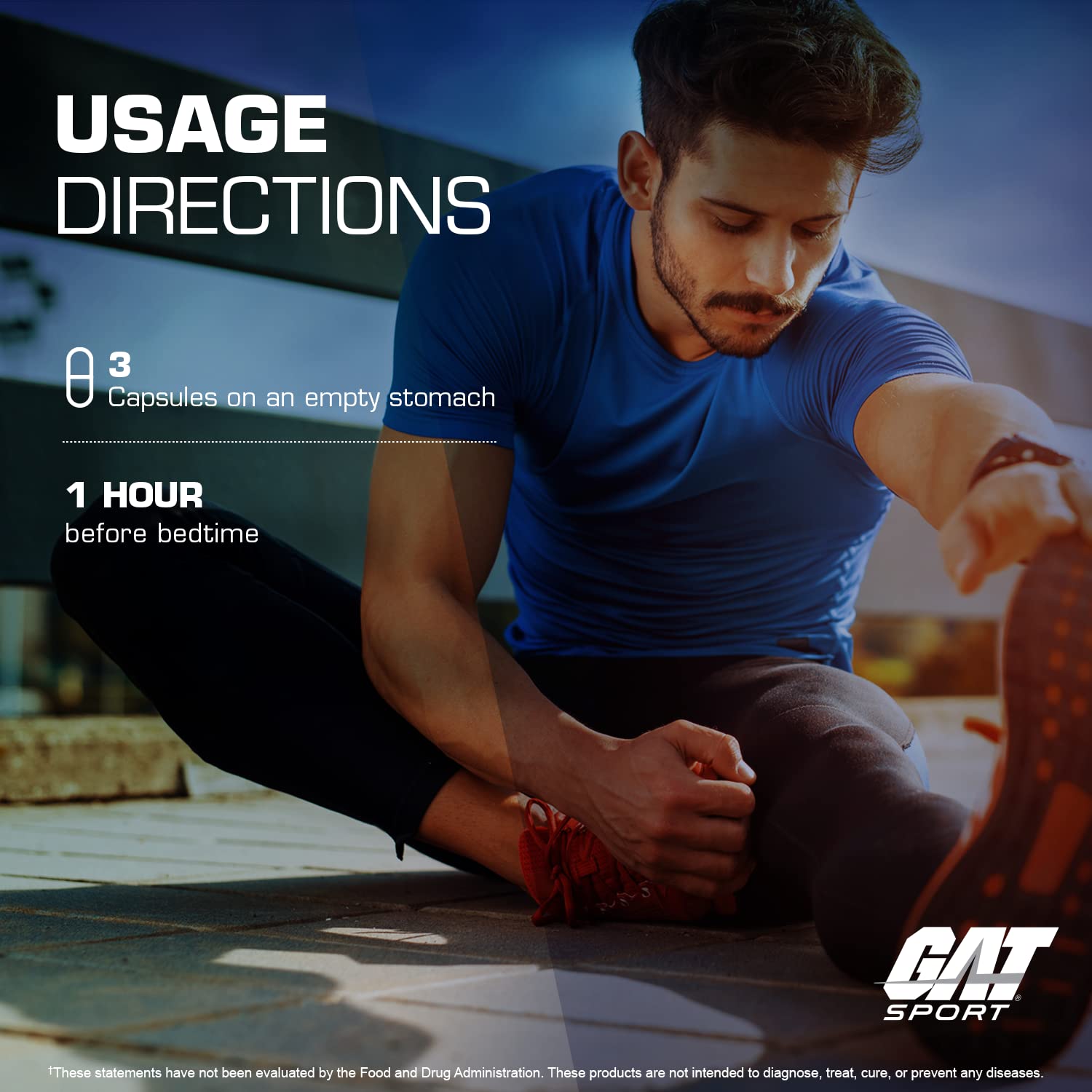 GAT SPORT ZMAG-T boite ouverte révélant les gélules.