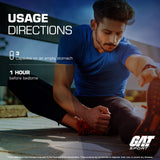 GAT SPORT ZMAG-T boite ouverte révélant les gélules.