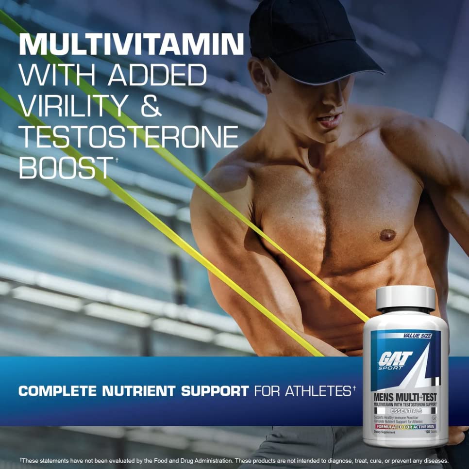 GAT SPORT Multi-Test soutient potentiellement énergie et endurance.