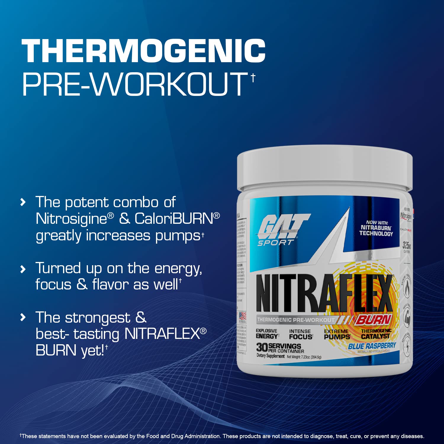 Nitraflex Burn en salle de sport, énergie et concentration possibles