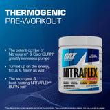 GAT SPORT NITRAFLEX BURN preparation-eau: dissolution rapide pour une boisson prête.