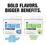Scène d’entraînement avec énergie et concentration grâce à Nitraflex Hydration.