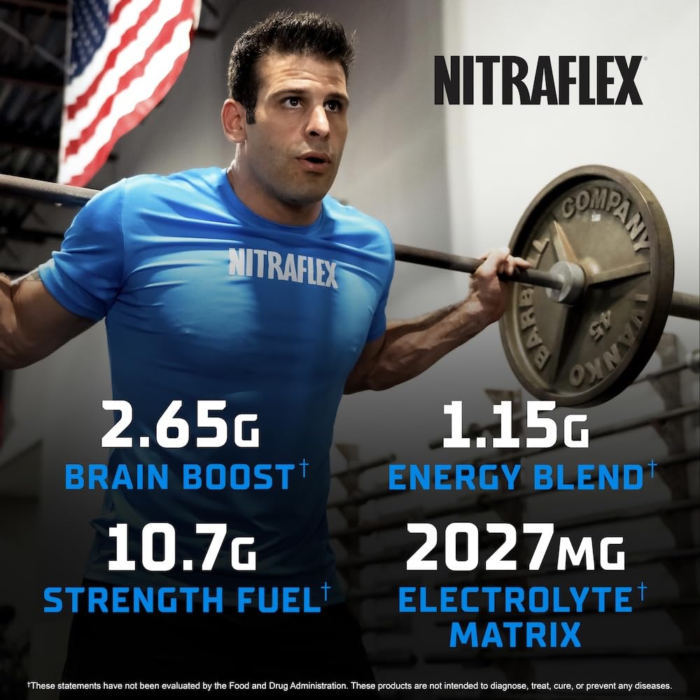 GAT SPORT Nitraflex Ultra dans une gourde shaker, préparation rapide pour l’entraînement.