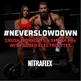 GAT SPORT Nitraflex Ultra en contexte salle de sport, motivation accrue lors des sessions.